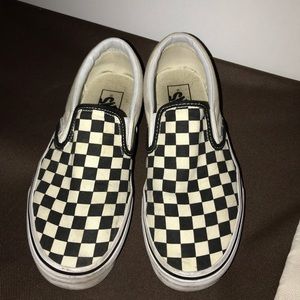 Checkered vans